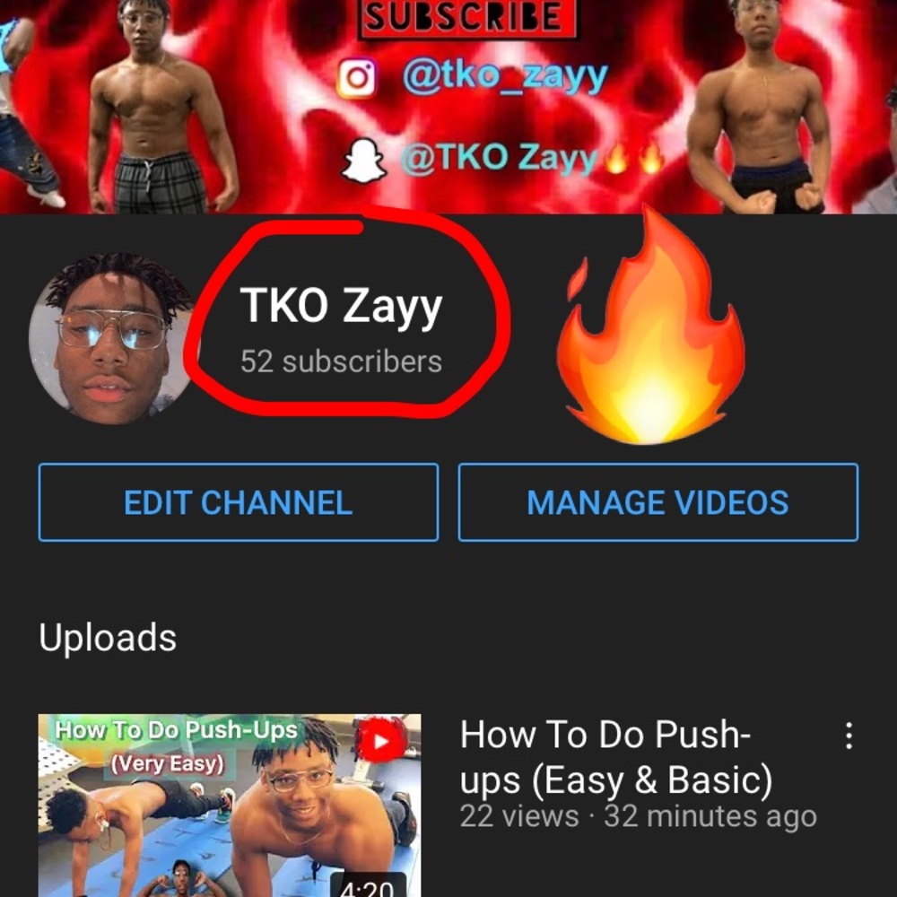 YouTube channel TKO Zayy